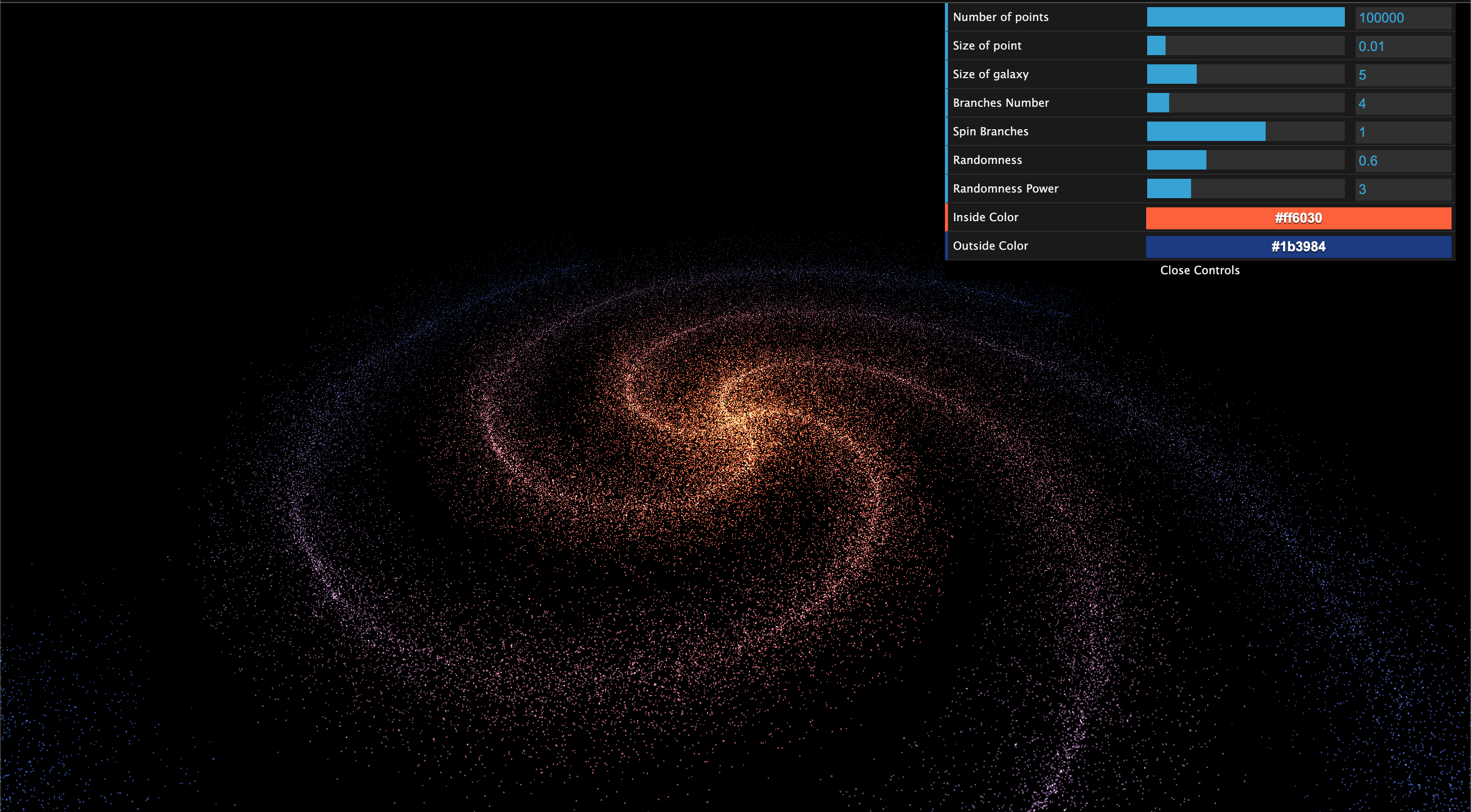 3D spiral galaxypreview