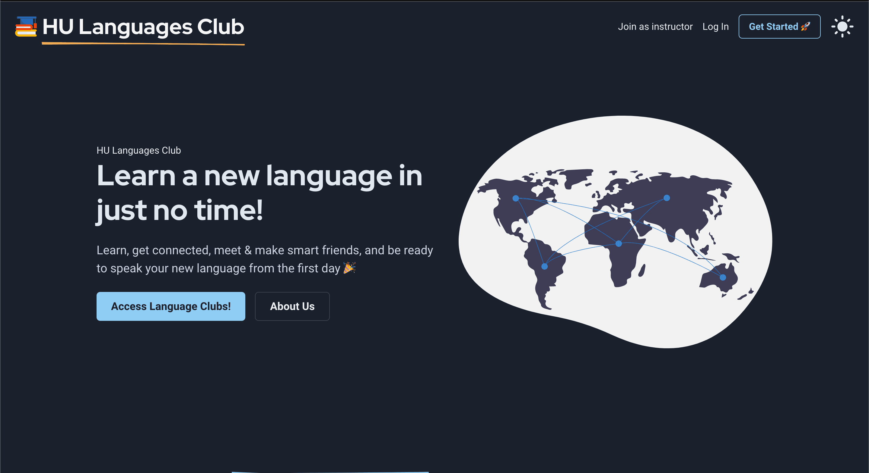 Hashemite University Languages Club - (my graduation project)preview